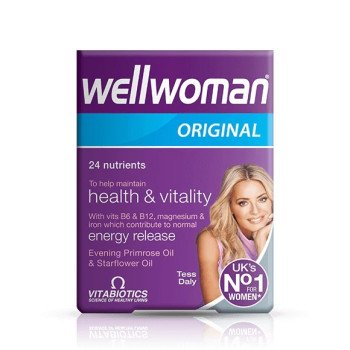 Vitabiotics Wellwoman Original Health & Vitality 30 Tablets Vitabiotics Wellwoman Original Health & Vitality 30 Tablets