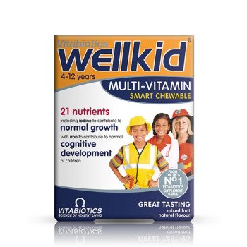Vitabiotics Wellkid Smart 30 Chewable Tablets Vitabiotics Wellkid Smart 30 Chewable Tablets