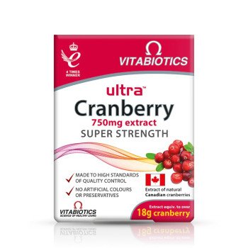 Vitabiotics Ultra Cranberry 750 Mg Extract 30 Tablets Vitabiotics Ultra Cranberry 750 Mg Extract 30 Tablets