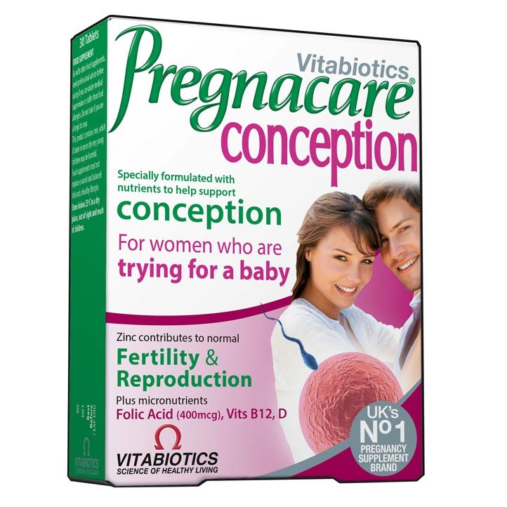 Vitabiotics Pregnacare Conception 30 Tablets Vitabiotics Pregnacare Conception 30 Tablets