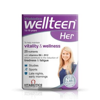 Vitabiotics Wellteen Her 13-19 Y 30 Tablets Vitabiotics Wellteen Her 13-19 Y 30 Tablets