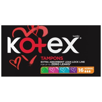 Kotex Tampon 16 Normal Kotex Tampon 16 Normal