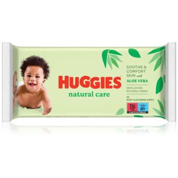 Huggies Natural Care Aloe Vera Baby Wipes 56 Wipes Huggies Natural Care Aloe Vera Baby Wipes 56 Wipes