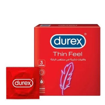 Durex Feel Thin 3 Condoms Durex Feel Thin 3 Condoms