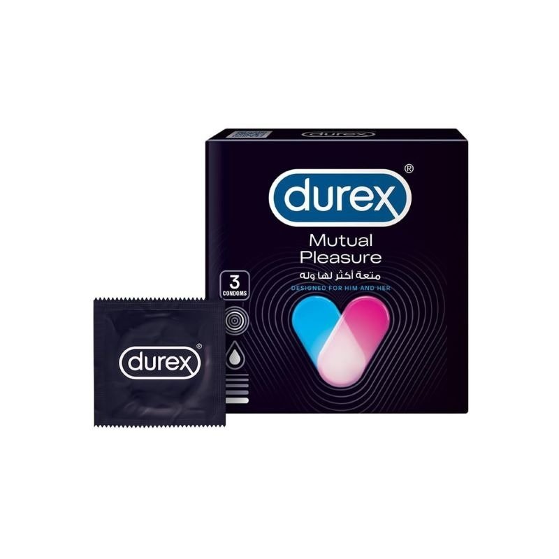 Durex Mutual Pleasure 3 Condoms Durex Mutual Pleasure 3 Condoms