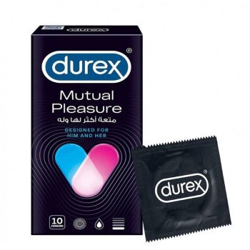 Durex Mutual Pleasure 10 Condoms Durex Mutual Pleasure 10 Condoms