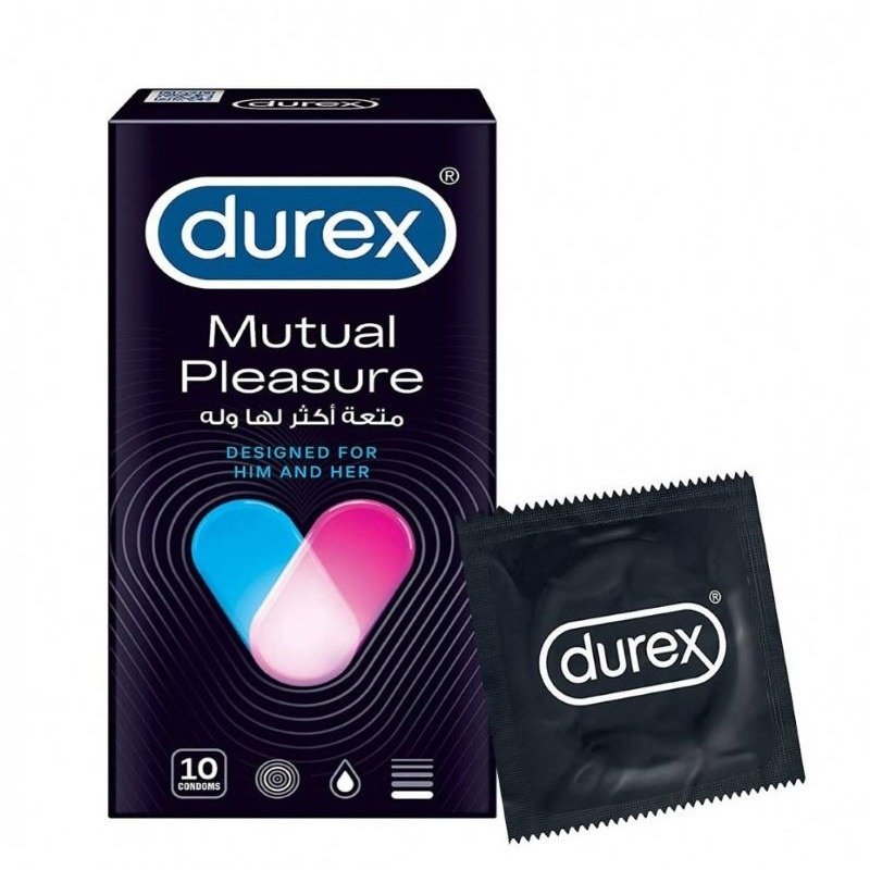 Durex Mutual Pleasure 10 Condoms Durex Mutual Pleasure 10 Condoms