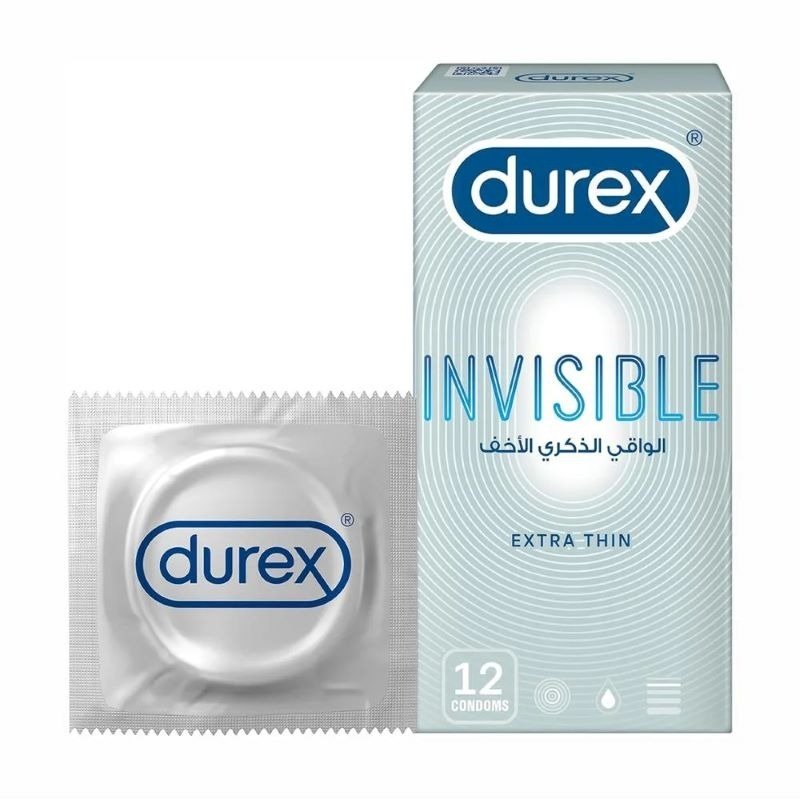Durex Invisible 12 Condoms Sensitive Durex Invisible 12 Condoms Sensitive