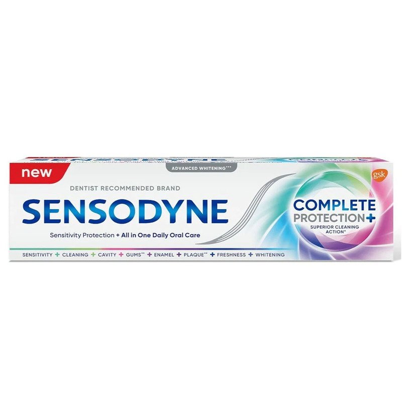 Sensodyne Complete Protection Advanced Whitining Toothpaste 75 Ml Sensodyne Complete Protection Advanced Whitining Toothpaste 75 Ml