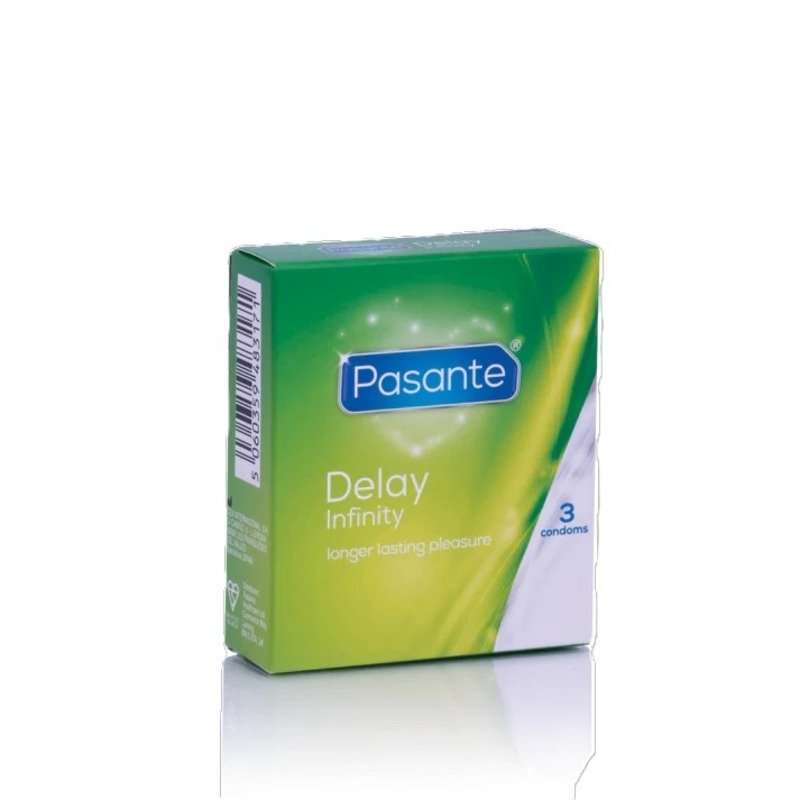 Pasante Delay Infinity 3 Condoms Pasante Delay Infinity 3 Condoms