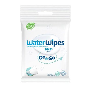 Water Wipes 99.9% Water On The Go 10 Wipes Water Wipes 99.9% Water On The Go 10 Wipes