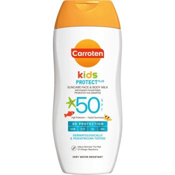 Carroten Kids Suncare Face & Body Milk SPF 50 200ml Carroten Kids Suncare Face & Body Milk SPF 50 200ml
