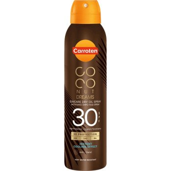 Carroten Coconut Dreams Suncare Dry Oil Spray 150ml Carroten Coconut Dreams Suncare Dry Oil Spray 150ml