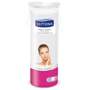 Septona Daily Clean Cotton For Face 80 Pads Septona Daily Clean Cotton For Face 80 Pads