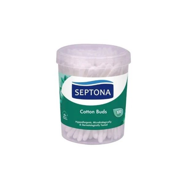 Septona Cotton Buds Box 100 Pcs Septona Cotton Buds Box 100 Pcs