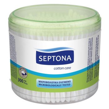 Septona Cotton Buds Box 300 Pcs Septona Cotton Buds Box 300 Pcs