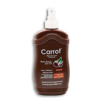 Carrot Sun Coconut Tanning Oil 200ml spray Carrot Sun Coconut Tanning Oil 200ml spray