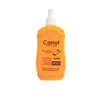 Carrot Sun Papaya Tanning Oil 200ml spray Carrot Sun Papaya Tanning Oil 200ml spray