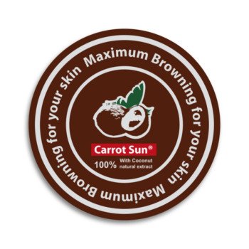 Carrot Sun Coconut Tanning Cream 350 g jar Carrot Sun Coconut Tanning Cream 350 g jar