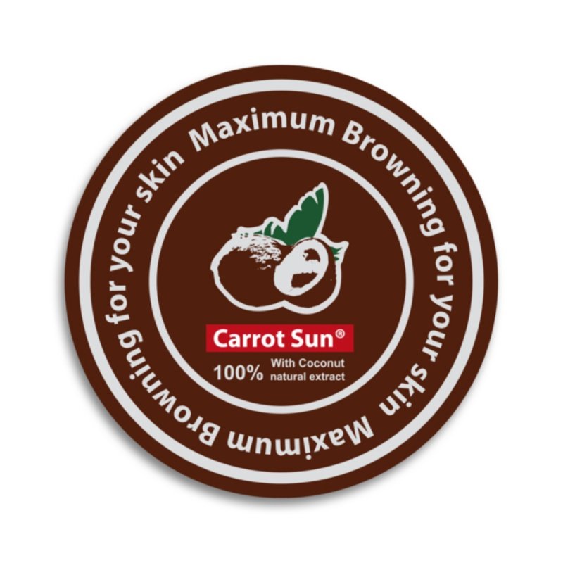 Carrot Sun Coconut Tanning Cream 350 g jar Carrot Sun Coconut Tanning Cream 350 g jar
