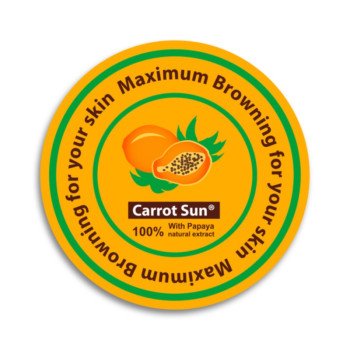 Carrot Sun Papaya Tanning Cream 350 g jar Carrot Sun Papaya Tanning Cream 350 g jar