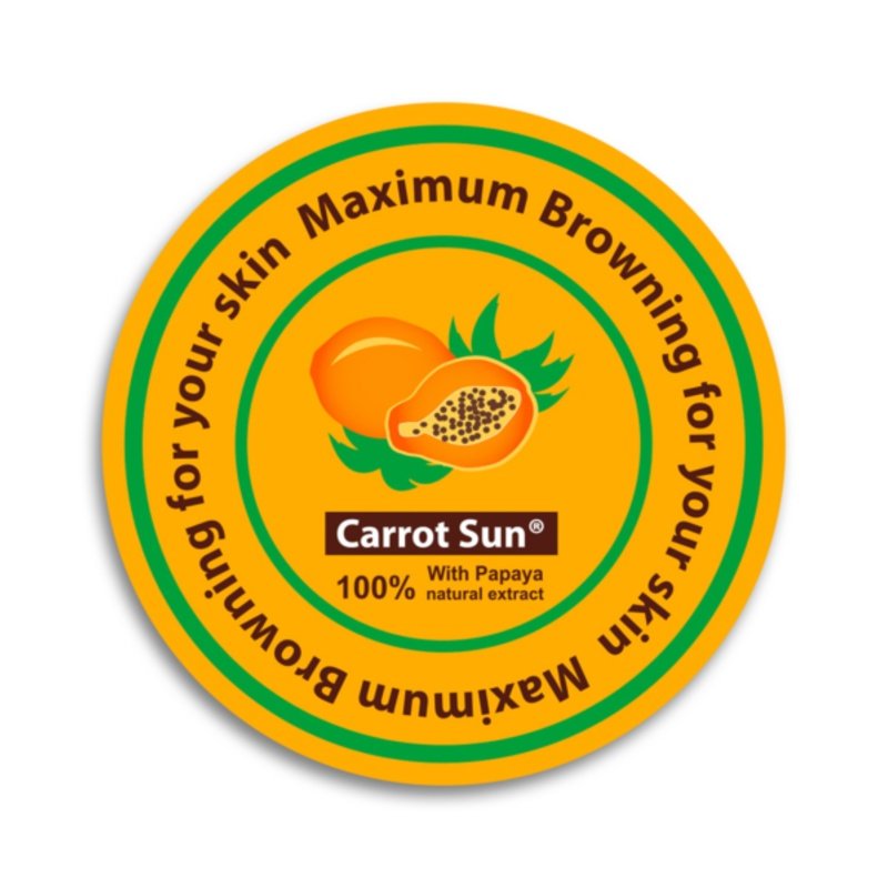 Carrot Sun Papaya Tanning Cream 350 g jar Carrot Sun Papaya Tanning Cream 350 g jar