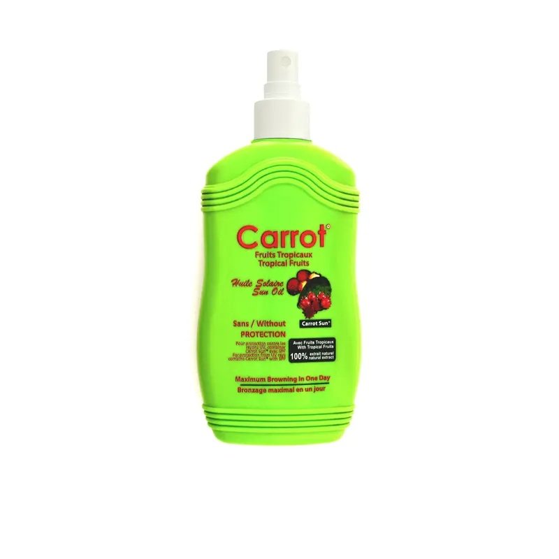 Carrot Sun Tropical Fruits Tanning Oil 200ml Carrot Sun Tropical Fruits Tanning Oil 200ml