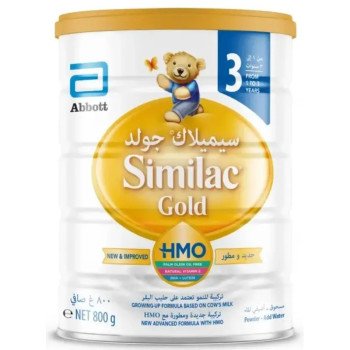 Similac Gold 3 Hmo 1-3 Y Milk 800 G Similac Gold 3 Hmo 1-3 Y Milk 800 G