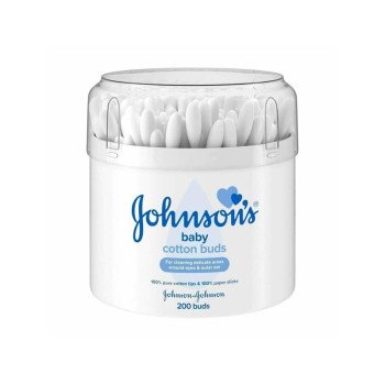 Johnson's Baby Cotton Buds 200 Pcs Johnson's Baby Cotton Buds 200 Pcs