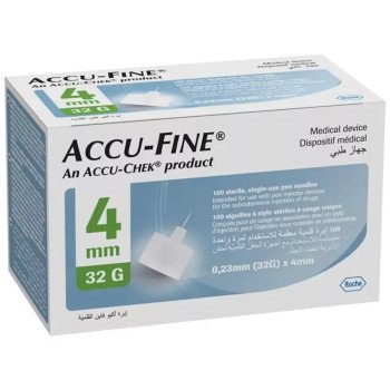 Accu Fine 32 G 4mm 100 Needles Accu Fine 32 G 4mm 100 Needles