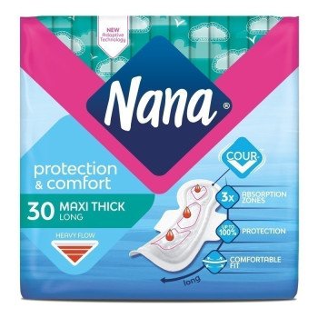 Nana Maxi Thick Long Economy 30 Pads Nana Maxi Thick Long Economy 30 Pads
