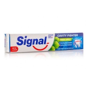 Signal Cavity Fighter Fresh Apple Flavour Toothpaste 120ml Signal Cavity Fighter Fresh Apple Flavour Toothpaste 120ml