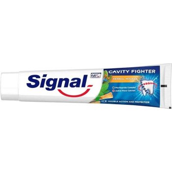 Signal Cavity Fighter Fresh Herbal Miswak Toothpaste 120ml Signal Cavity Fighter Fresh Herbal Miswak Toothpaste 120ml