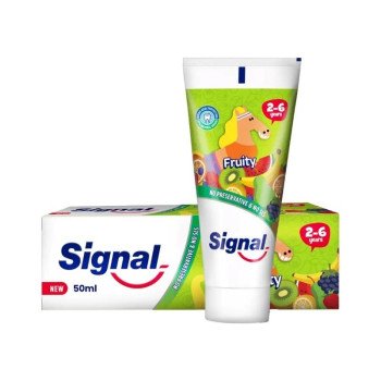 Signal 2-6 Years Fruity Toothpaste 50ml Signal 2-6 Years Fruity Toothpaste 50ml
