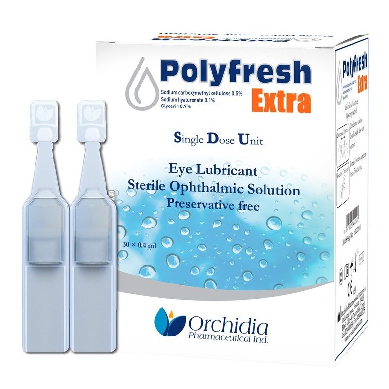 Polyfresh Extra Single Dose Eye Drops 0.4 ml * 30 Unit Polyfresh Extra Single Dose Eye Drops 0.4 ml * 30 Unit