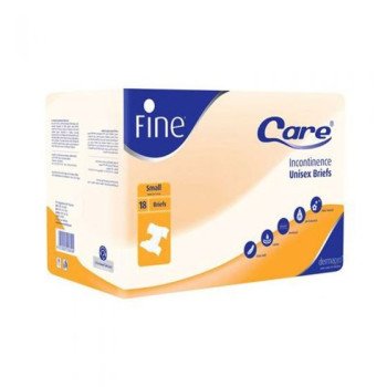 Fine Care Unisex Briefs Small 18 Diapers Fine Care Unisex Briefs Small 18 Diapers