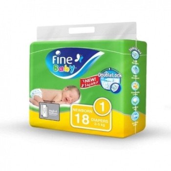Fine Baby No (1) 18 Diapers Fine Baby No (1) 18 Diapers