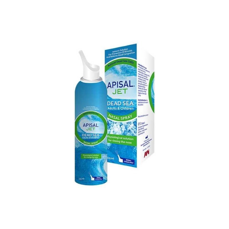 Apisal Jet Dead Sea Adults& Children Natural 125 ml Apisal Jet Dead Sea Adults& Children Natural 125 ml