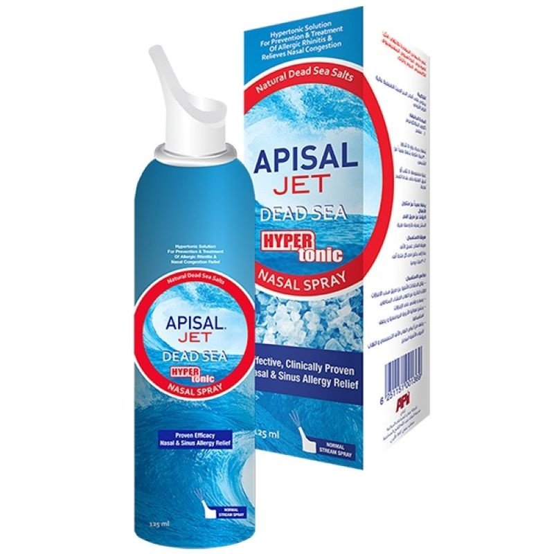 Apisal Jet Hypertonic Nasal Spray 125 ml Apisal Jet Hypertonic Nasal Spray 125 ml