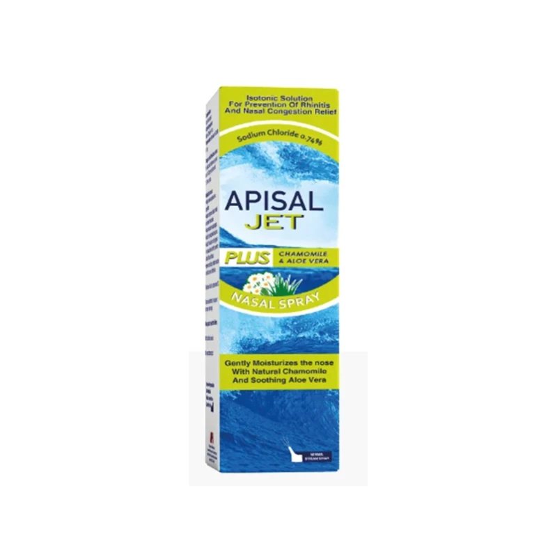 Apisal Jet Plus Chamomile & Aloevera Nasal Spray 125 ml