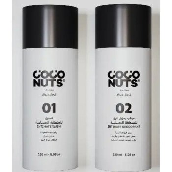 Coconuts Men Intimate Care Set – Deodorant & Wash Package for Men Coconuts Men Intimate Care Set – Deodorant & Wash Package for Men
