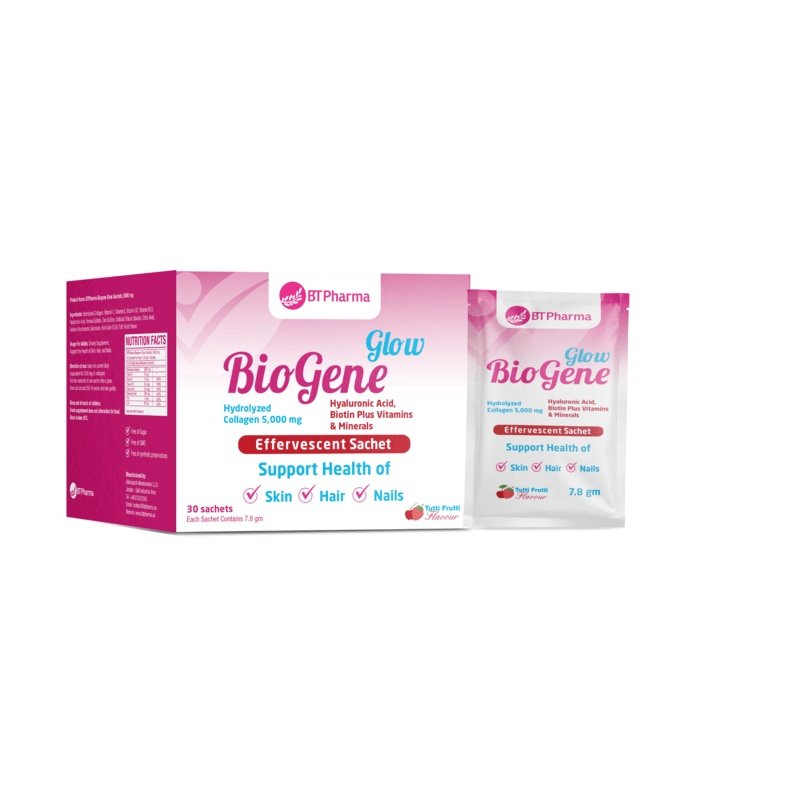BTPharma BioGene Glow 5000 mg Sachets BTPharma BioGene Glow 5000 mg Sachets