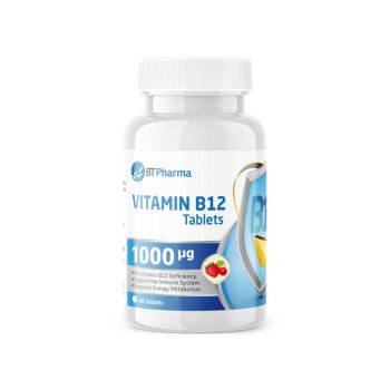 BTPharma Vitamin B12 1000µg Tablets BTPharma Vitamin B12 1000µg Tablets
