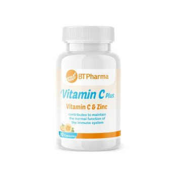 BTPharma Vitamin C Plus 500 mg Capsules BTPharma Vitamin C Plus 500 mg Capsules