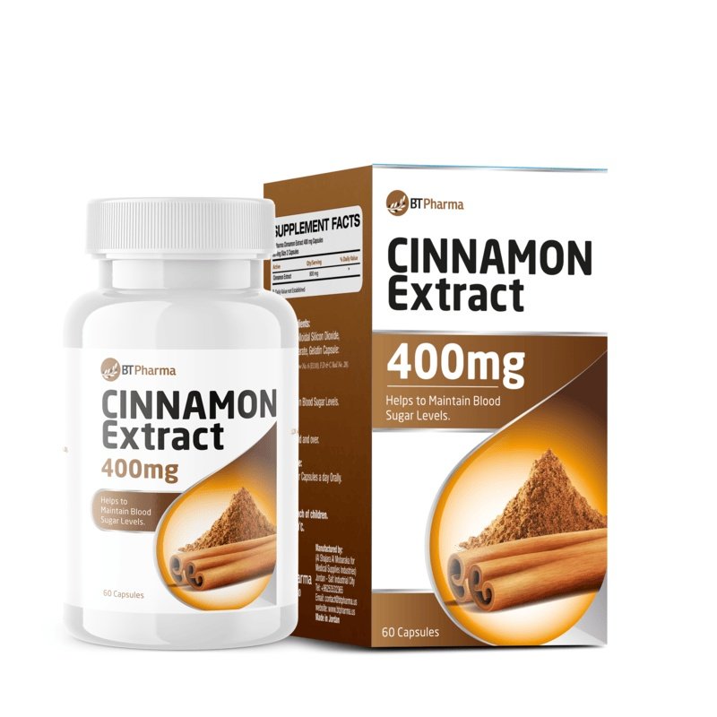 BTPharma Cinnamon Extract ( 400mg ) BTPharma Cinnamon Extract ( 400mg )