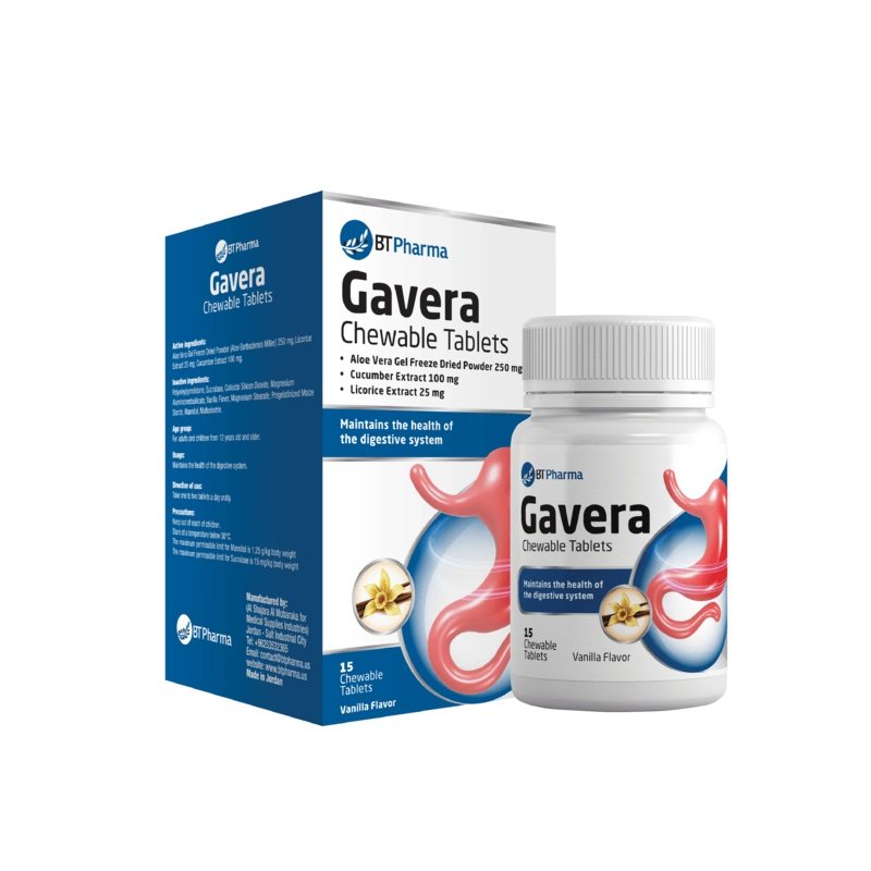 BTPharma Gavera Oral Chewable Tablets BTPharma Gavera Oral Chewable Tablets