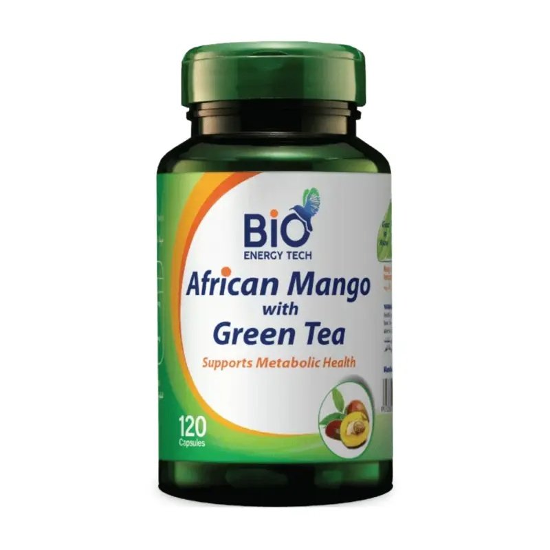 Bio Energy Tech African Mango With Green Tea 120 Capsules Bio Energy Tech African Mango With Green Tea 120 Capsules