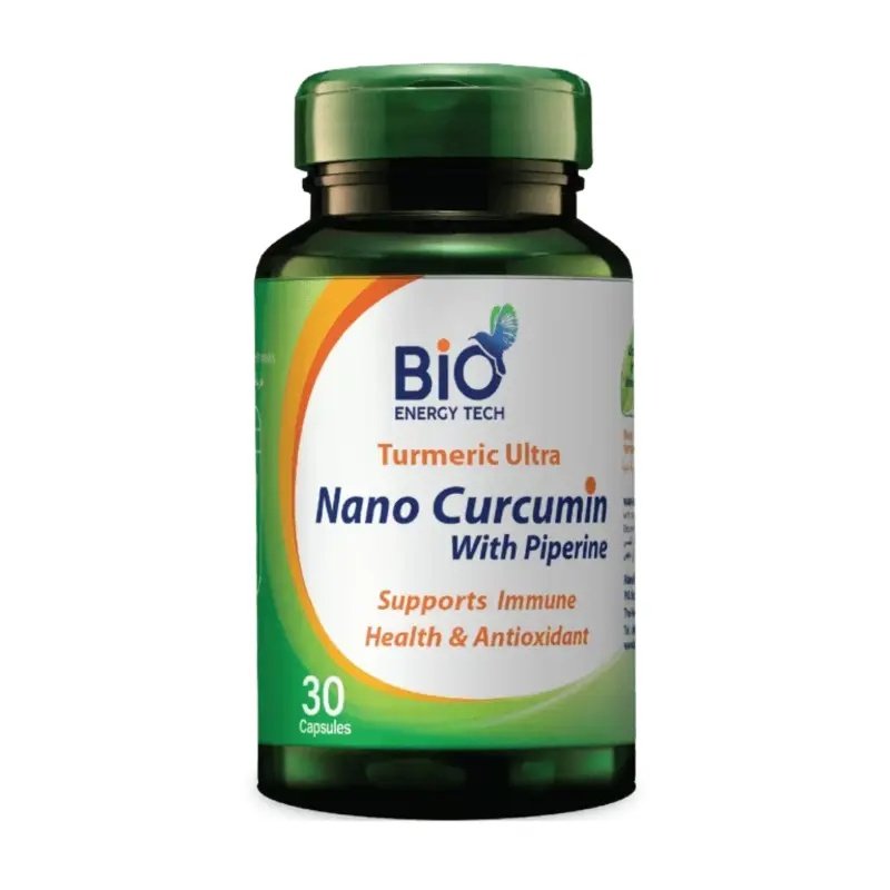 Bio Energy Tech Nano Curcumin 30 Capsules