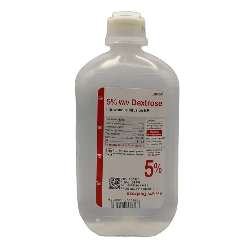 Dextrose 5% Solution 500ml Dextrose 5% Solution 500ml