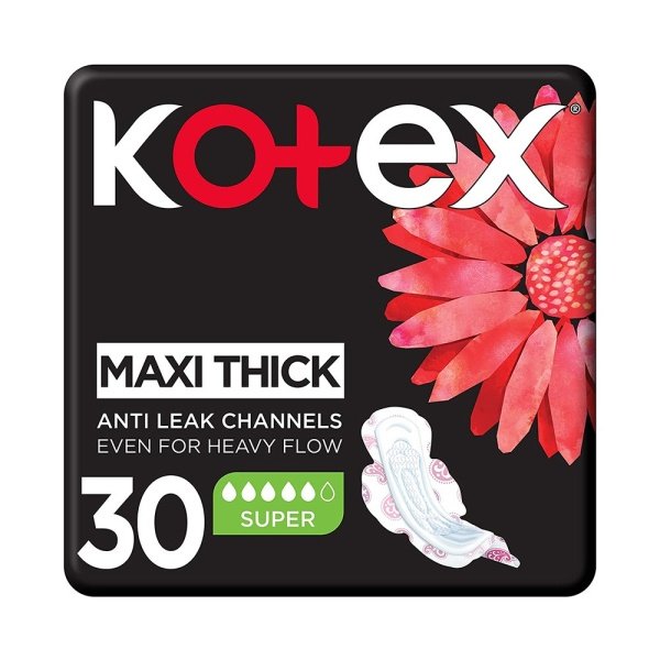 Kotex 100 % Comfort Super 30 Pads Kotex 100 % Comfort Super 30 Pads